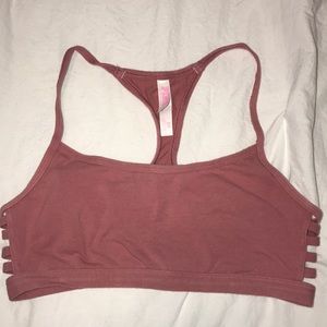 VS Pink racerback bralette